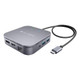 Targus  station d'accueil Avec fil Thunderbolt 3 Gris - HDTB3TD