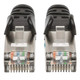 Intellinet IEC-C6AS-BK-1.5 câble de réseau Noir 1,5 m Cat6a S/FTP (S-STP) - 742191
