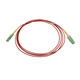 Tripp Lite  câble InfiniBand et à fibres optiques 2,01 m SN OFNR Couleur aqua, Magenta, Blanc - N823S-02M-MG
