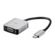 Monoprice  câble vidéo et adaptateur USB Type-C VGA (D-Sub) Gris - 34187