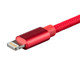 Monoprice  câble de téléphone portable Rouge 0,45 m USB A Lightning - 30767