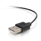 C2G  câble USB USB 2.0 0,45 m USB A Micro-USB B Noir - 27053