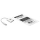 Tripp Lite  adaptateur graphique USB 7860 x 4320 pixels Blanc - U444-06N-DP8WC