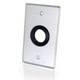 C2G Single Gang 1in Grommet Wall Plate Aluminium - 40488