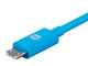 Monoprice  câble USB 3,1 m USB A Micro-USB B Bleu - 13935