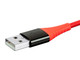 Monoprice  câble Lightning 0,91 m Noir, Rouge - 31188