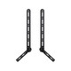 Monoprice  support de haut-parleurs Mur Acier Noir - 39489