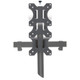 Manhattan  support d'écran plat pour bureau 68,6 cm (27") Noir - 461658