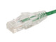 Monoprice 1ft. SlimRun Cat6 UTP câble de réseau Vert 0,3 m U/UTP (UTP) - 14795