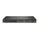 HPE Aruba Networking Aruba 6300F 24-port 1GbE Class 4 PoE & 4-port SFP56 Géré L3 Gigabit Ethernet (10/100/1000) Connexion Ethernet, supportant l'alimentation via ce port (PoE) 1U Gris - JL666A#B2E
