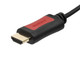 Monoprice HDMI/HDMI, 4.5 m câble HDMI 4,5 m HDMI Type A (Standard) Noir, Rouge - 9169