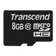 Transcend  mémoire flash 8 Go MicroSDHC NAND Classe 10 - TS8GUSDC10