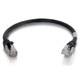 C2G 6" Cat6 STP câble de réseau Noir 0,15 m U/FTP (STP) - 00981