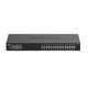 NETGEAR GS324PP Non-géré Gigabit Ethernet (10/100/1000) Connexion Ethernet, supportant l'alimentation via ce port (PoE) Noir - GS324PP-100NAS