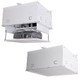 Chief  support pour projecteurs Plafond Blanc - SL151