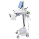 Ergotron StyleView Aluminium, Gris, Blanc Ecran plat Panier multimédia - SV42-6302-1