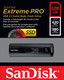 SanDisk Extreme Pro lecteur USB flash 128 Go USB Type-A 3.2 Gen 1 (3.1 Gen 1) Noir - SDCZ880-128G-G46