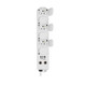 Tripp Lite  multiprise 6 sortie(s) CA Intérieure Blanc - PS-607-HG-OEM