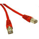 C2G Shielded Cat5E Molded Patch Cable Red 10ft câble de réseau Rouge 3 m - 27257