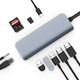 HYPER  station d'accueil USB 3.2 Gen 1 (3.1 Gen 1) Type-C Gris - HD392-GRAY