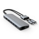 HYPER  station d'accueil USB 3.2 Gen 1 (3.1 Gen 1) Type-C Gris - HD392-GRAY