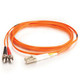 C2G 30m LC-ST câble InfiniBand et à fibres optiques Orange - 14587