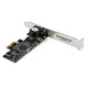 StarTech.com Carte réseau PCI Express 2.5 Gigabit Ethernet - 2.5GBASE-T - ST2GPEX