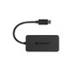 Transcend HUB2C USB 3.2 Gen 1 (3.1 Gen 1) Type-C Noir - TS-HUB2C