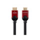 Monoprice  câble HDMI 0,91 m HDMI Type A (Standard) Noir, Rouge - 9302