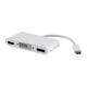 Monoprice  adaptateur graphique USB 3840 x 2160 pixels Blanc - 27282