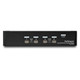 StarTech.com Switch KVM DisplayPort à 4 Ports - 4K60Hz - Écran Unique - Switch KVM USB UHD DP 1.2 à 2 Ports avec Hub USB 3.0 Intégré et Audio - Dell HP Apple Lenovo - Conforme TAA - SV431DPUA2