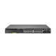 HPE Aruba Networking Aruba 3810M 24G PoE+ 1-slot Géré L3 Gigabit Ethernet (10/100/1000) Connexion Ethernet, supportant l'alimentation via ce port (PoE) 1U Noir - JL073A