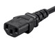 Monoprice  câble électrique Noir 0,61 m NEMA 5-15P IEC C13 - 5290
