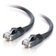 C2G 14ft Cat5E 350MHz Snagless Patch Cable Black câble de réseau Noir 4,26 m - 15208