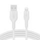 Belkin Cbl Scicone USB-A LTG 2M blc Blanc - CAA008BT2MWH