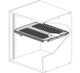 Middle Atlantic Products  accessoire de racks Étagère - SH-BRK-3P