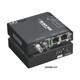 Black Box  convertisseur de support réseau 100 Mbit/s Noir - LBH100A-HD-ST-24
