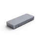 HYPER  station d'accueil Avec fil USB 3.2 Gen 2 (3.1 Gen 2) Type-C Argent - HD-GD1000
