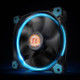Thermaltake Riing 12 Boitier PC Ventilateur 12 cm Noir, Bleu - CL-F038-PL12BU-A
