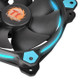 Thermaltake Riing 12 Boitier PC Ventilateur 12 cm Noir, Bleu - CL-F038-PL12BU-A