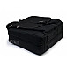 CTA Digital  Housse de protection pour console de jeux portable Étui de transport mousse, Nylon Noir - XB1-MFC