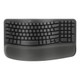 Logitech Wave Keys clavier Universel RF sans fil + Bluetooth QWERTY Anglais Graphite - 920-011898