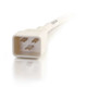 C2G 8ft, IEC320C20/IEC320C19 Blanc 2,4 m Coupleur C20 Coupleur C19 - 17749