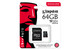 Kingston Technology Carte 64GB microSDXC Industrielle C10 A1 pSLC + adaptateur SD - SDCIT2/64GB