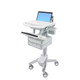Ergotron StyleView Aluminium, Gris, Blanc Ordinateur portable Panier multimédia - SV43-1160-0