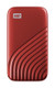Western Digital My Passport 500 Go USB Type-C 3.2 Gen 2 (3.1 Gen 2) Rouge - WDBAGF5000ARD-WESN