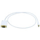 Monoprice Mini Displayport/VGA, 0.9144 m 0,9144 m VGA (D-Sub) Blanc - 6002