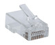 Intellinet  connecteur de fils RJ45 Transparent - 790383
