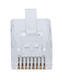 Intellinet  connecteur de fils RJ45 Transparent - 790383