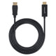 Manhattan Câble DisplayPort 1.1 vers HDMI, 1080p à 60 Hz, 1 m, mâle à mâle, DP avec verrouillage, non bidirectionnel, noir, garantie 3 ans - 152662